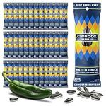 Chinook Seedery Roasted Jumbo Sunflower Seeds - Keto Snacks - Best For Snack Packs - Gluten Free, Non GMO Snack Food Gifts - 1.5 ounce (Pack of 36) - Hatch Chile Flavor