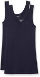 Amazon Essentials Women's Slim-Fit Tank, 2-Pack Navy, XX-Large