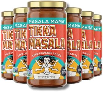 Masala Mama Tikka Masala Simmer Sauce | Delicious Traditional Indian Butter Chicken Sauce For Tasty Asian Recipes | Chicken Tikka Masala Sauce | Organic Spices & Healthy Ingredients | Pack of 6