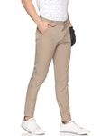 Styzen Boy's Active Golf Trousers - Khaki, 8-9 Years