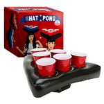 Original Official Hat Pong | Original Beer Pong Game | Premium Quality | 2 Inflatable Hats | 12 Red Cups | 2 Balls | Drinking Game | Party Game | House Party | Created by OriginalCup®