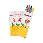 Fun Express Regular 4 Pc Crayons (1