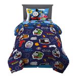 Franco Thomas & Friends Kids Bedding Super Soft Comforter and Sheet Set with Sham, 5 Piece Twin Size, (Officially Licensed Product)