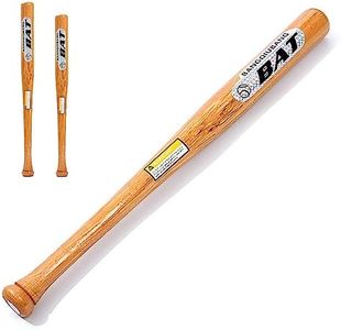 Vivva Baseball Bat, Classic Wooden Baseball Bat for Baseball Training, Baseball Bat for Youth Kids Teenagers Adult(25inch)