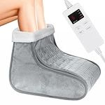 Foot Warmer,Yerdol Electric Foot Warmer,Foot Heating Pad with 4 Timer&6 Temperature Settings,Heating Pad for Foot for Men and Women,Machine Washable