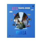 BTS TRAVEL BOOK Global Edition with Useful Korean Expressions - Official BTS Merchandise, BTS Album Locations, Must-Do Attractions in Korea, Top Korean Street Food, BTS Merch, Gift Idea for ARMY