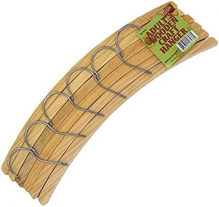 Sullivans Wooden Coat Hanger for Adult 6-Pieces