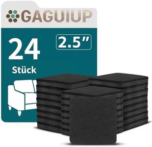 GAGUIUP Fieltro para suelos de madera dura, deslizadores de muebles resistentes para superficies duras, deslizadores de fieltro, mueve tus muebles de forma fácil y segura
