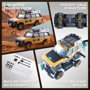 FMS FCX10 1/10 RC Crawler – Camel Trophy Edition