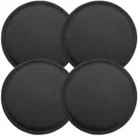 FEYRUN Swing Disk Baseball Training Aid, Perfect for Practice, Analyzes Hitting Techniques with Instant Feedback, Improve Your Swing and Stay in The Zone (Black (4 Pack))