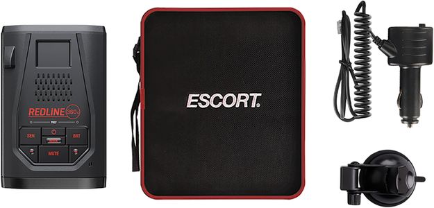 ESCORT Redline360c Radar Detector – Long Range, Bluetooth, OLED Display