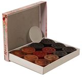 abhandicrafts Professional Carrom Coins, Queen and Striker 24-Coins 1-Striker Made of Wood Family Indoor Game