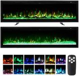 INMOZATA Electric Fire Wall Mounted