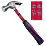 Team ProMark MLB Minnesota Twins 16-Ounce Curve Claw Hammer with Steel Handle