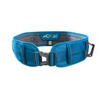 Kurgo RSG Active Utility Belt, Hands-Free Waist Belt for Dog Walking, Adjustable, MOLLE Compatible, Coastal Blue