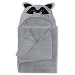 Natemia Hooded Baby Towel - Extra Soft and Absorbent Large Bath Towel for Babies, Toddlers - Made in Turkey