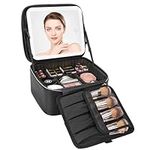 Relavel Travel Makeup Bag With LED 