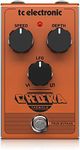 TC Electronic CHOKA TREMOLO Vintage-Flavored All-Analog Tremolo Pedal with 3-Knob Design and Seamless Morphing Between LFO Styles,Orange