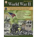 Mark Twain Media World War II History Book, Grades 6-12 World History Workbook, Lessons on World War 2 With Hands-On Activities, Homeschool or Classroom Learning (128 pgs)