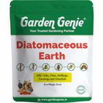 Garden Genie 100% Natural Diatomaceous Earth Powder | Insect Control Powder for Plants | Effective against Cockroach, Bedbugs, Ants etc | Organic Pest Control for Your Home & Garden - 800g