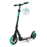 SereneLife Folding Kick Scooter, Kick Scooter for Kids Ages 8–12, Boys, Girls, Teenagers 11–15, Stunt Folding Scooter, Adult Scooter with Big Wheels, Lightweight & Adjustable