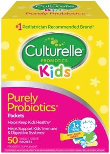 Culturelle Kids Packets Daily Probiotic Formula, One Per Day Dietary Supplement, Contains 100% Naturally Sourced Lactobacillus GG –The Most Clinically Studied Probiotic†, 50 Count (packaging may vary)