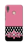 Generic PRINTFIDAA White Polka Dots with Pink Bow Pattern Printed Designer Hard Back Case Cover for Huawei P20 Lite/Huawei Nova 3e, ANE-LX1, ANE-LX2, ANE-LX3, ANE-LX2J -(WD) RSV2029