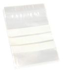 100 Write On Panel 6" X 9" Large Grip Seal Bags Clear Plastic Resealable Bags Reusable Strong Zip Lock Bags Polythene Packaging Ziplock Pouches for Jewellery, Sweets, Candy Storage