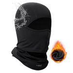 BALEAF Men's Balaclava Winter Face Mask Ski Mask UV Protector Lightweight for Motorcycle Cycling Running Black