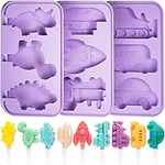 Silicone Popsicles Molds 3 Pcs, Hom