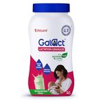 Galact Granules - Lactation Supplement for breastfeeding with Shatavari To Increase Breast Milk - Elaichi Flavour 600 G|30 Day Pack|2 Scoops Per Serving With Milk|From Emcure Pharmaceuticals Ltd