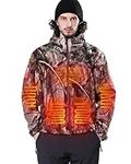 DEWBU Heated Jacket for Men with 12