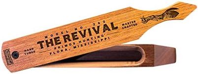 Primos Hunting Revival Wood Grain Turkey Box Call, Loud or Soft Turkey Hunting Call PS262