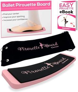 Zenmarkt Ballet Turning Board for Dancers - Figure Skating Ballet Dance Turning Pirouette Board by Improve Balance and Turns - Training Equipment for Dancers, Ice skaters, Gymnasts and Cheerleaders