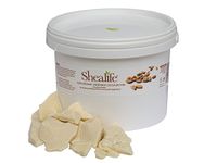 100% Organic Cocoa Butter Unrefined (pieces), Ideal for Cosmetic & Chocolate making, Edible .Supplied Direct by Shea Life 1Kg Tub