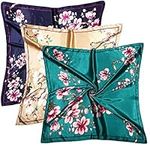 DOOBO Silk Scarf - 3 Pcs 35 Inches 