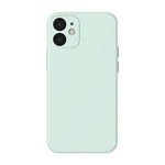 Baseus Liquid Silica Gel Protective Case for IP 12 Mini 5.4inch 2020 Green (Light Green)