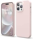 elago Liquid Silicone Case Compatible with iPhone 14 Pro Max Case (6.7"), Premium Silicone, Full Body Protection - 4 Layer Shockproof Phone Cover, Anti-Scratch Soft Microfiber Lining (Lovely Pink)