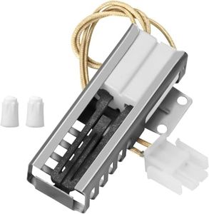 【Single Side】DG94-00520A Gas Range Oven Igniter with Connector Plug Fit for Samsung NX58H5600SS NX58F5500SS NX58H9500WS Range Models - Fragile - 1 Year QA, Replace AP5577941 501A Ignitor-BY AMI PARTS