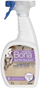 Bona Pet Wood Floor Deep Cleaning Spray (1 Litre) (35 oz) Specially for Wooden Floor Homes with Pets | Cleaning Pet Paw Marks, Urine Stains, Dirt, Neutralizes Smell | Dogs, Cats, Puppies