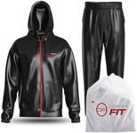 Dripp Fit Sauna Suit Premium Ultra Strong Sweat Suit for Men and Women includes Machine Safe Wash Bag