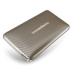 Harman/Kardon Esquire 2 Thin Rechargeable Portable Bluetooth Wireless Speaker System with Built-In 360 Degree Conference Microphone - Black