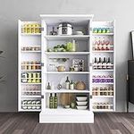 Jehiatek 47” Kitchen Pantry Cabinet