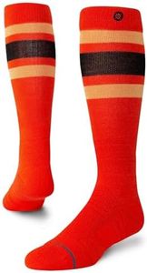 Stance Snow Socks - BOYD Mid Wool, Tomato, Medium