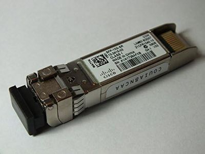 Cisco SFP-10G-SR Fibra Óptica 850 NM 10000 Mbit/s SFP + Red Modulo transceptor – Módulos émetteurs-récepteurs de Red (10000 Mbit/s, SFP +, LC, SR, Fibra óptica, 850 NM)