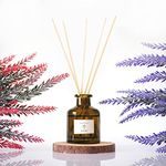 PRISTINE The Lavender Dream Reed Diffuser for Home | Fresh Lavender & Eucalyptus Room Fragrance Reed Diffusers, Oil & Room Diffusers with Reeds Stick Set | Perfect Home Fragrance Scent