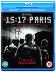 The 15:17 to Paris (Blu-ray + Digital Download) (Region Free Blu-ray | UK Import)