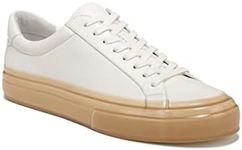 Vince Mens Fulton Dipped Sneaker, Ivory Desert Trail Leather, 12