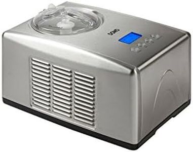 DOMO DO9066I DO9066I-Macchina per Il Gelato, 150 W, 44 Decibel, Acciaio Inox 18/8 plastica, Giallo