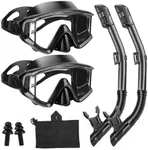 Aqua A Dive Sports Snorkeling Gear Snorkel mask Scuba Set Scuba Diving mask Snorkeling Gear Swimming Goggles Snorkeling Set Swim Dive mask
